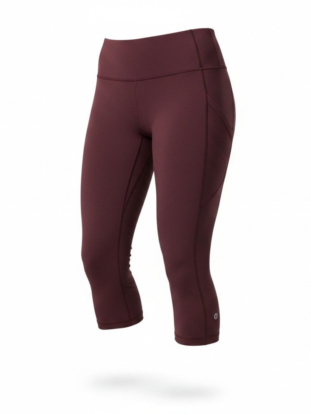 Lululemon Fast and Free High-Rise Crop 19" Cassis - Size 10